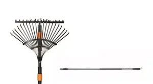 Набор садовых инструментов Fiskars QuikFit 1018794 — универсальные грабли, веерные грабли и тронек