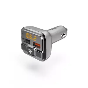 FM raidītājs Hama 00201631 Pelēks Cigarešu šķiltava USB Type-A