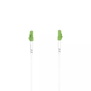 Hama 00200785 InfiniBand Fibre Optic Cable 9m LC LC/APC Green White