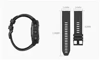 RhinoTech QuickFit силиконовый ремешок 26 мм для Garmin Photo 4