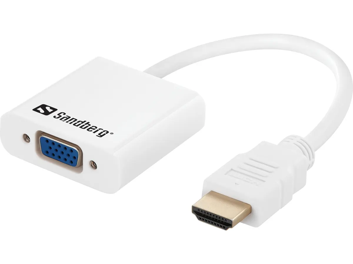 Sandberg HDMI uz VGA+Audio pārveidotājs ar