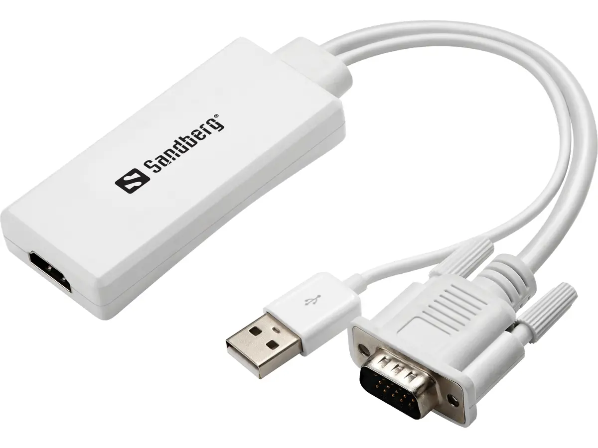 Sandberg VGA+Audio uz HDMI video pārveidotājs