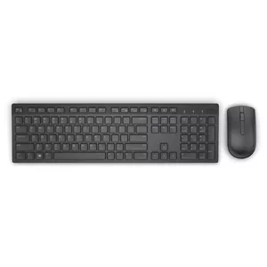 Клавиатура DELL KM636 Мышь в комплекте RF Беспроводная QWERTY Черная