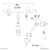 Galda monitora roka Neomounts FPMA-D940D Photo 3