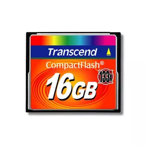 CompactFlash Card Transcend TS16GCF133 16GB, 50MB/s Read, 20MB/s Write