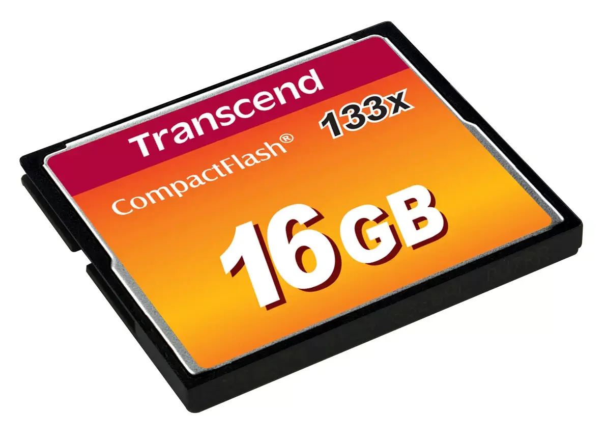 CompactFlash Card Transcend TS16GCF133, TS16GCF133 Photo 2