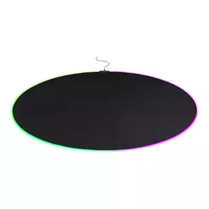 Floor Protector Mat Deltaco GAM-138 Black Polyester 1100mm