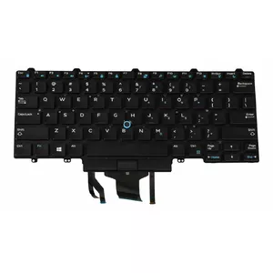 Wired USB Backlit Keyboard Dell Latitude D19TR — Dell D19TR, USB connection, backlit keys