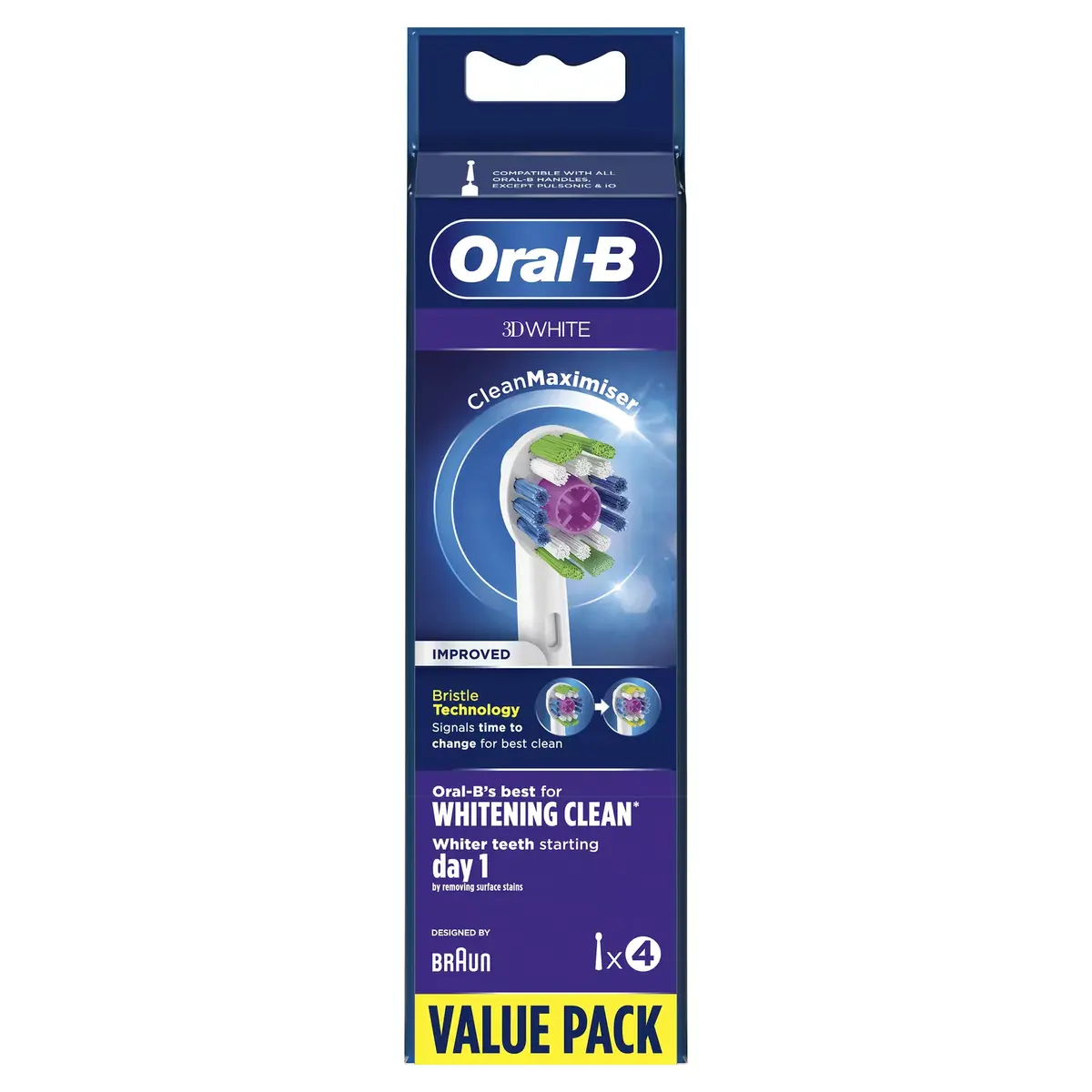 Oral-B 3D White Replacement Brush Head Photo 3