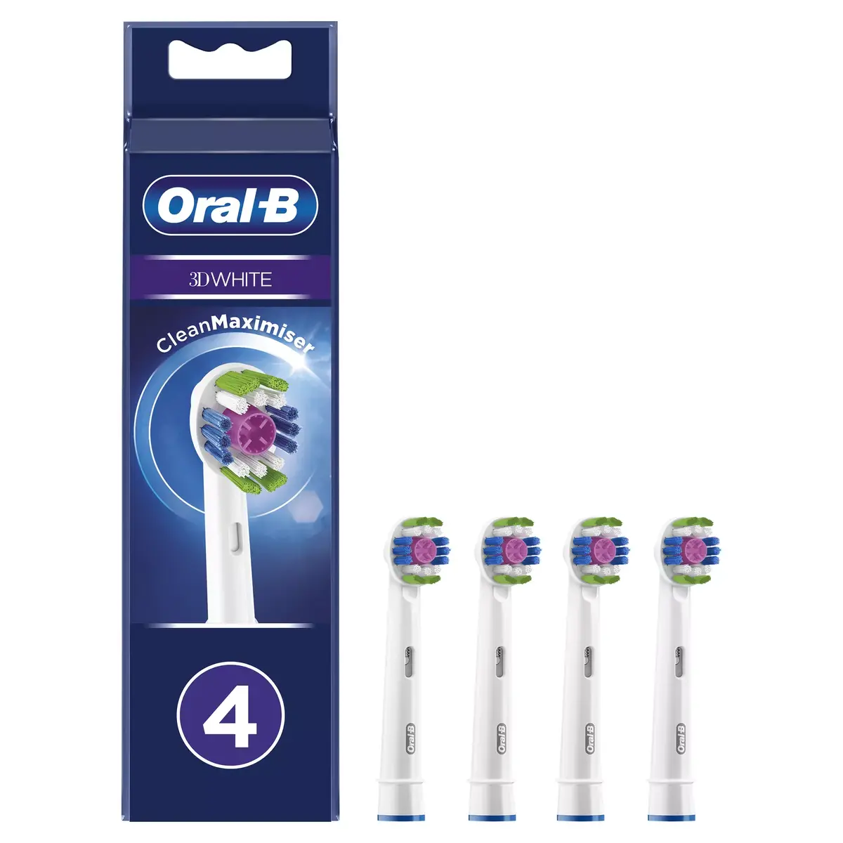 Oral-B 3D White Replacement Brush Head Photo 4