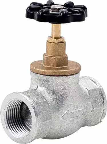 Perfexim cast‑iron zinc‑plated valve 3/2" Photo 2