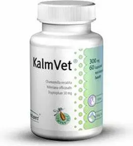 Успокаивающая добавка для собак и кошек VetExpert KalmVet, 60 капсул