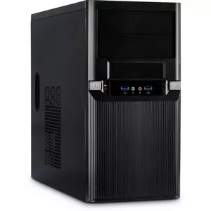 Micro Tower PC Inter-Tech TM-515 Black Top Power Supply 2.5 3.5 HDD