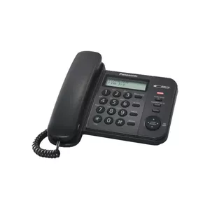 Panasonic KX-TS560 DECT telefons Zvanītāja ID Melns