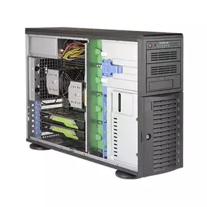 Computer Case Supermicro SuperWorkstation 7049A-T Rack 4U Black