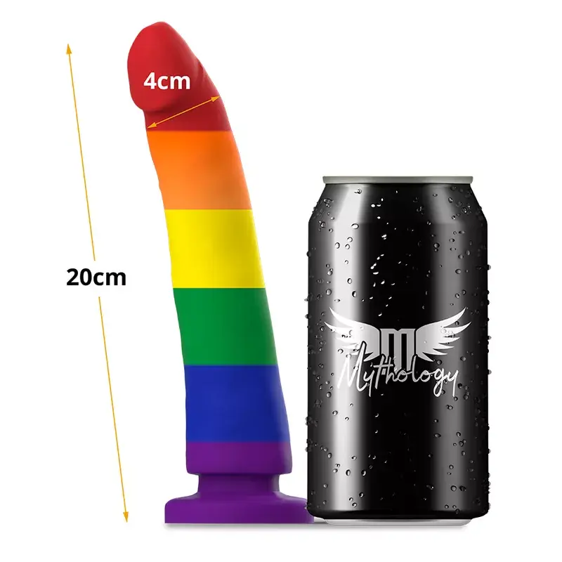 Силиконовый фаллоимитатор Mythology Devon Pride Dildo L Photo 3