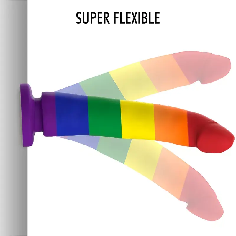 Силиконовый фаллоимитатор Mythology Devon Pride Dildo L Photo 5