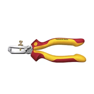 Stripping pliers Wiha Professional electric Red Yellow 160 mm 220 g