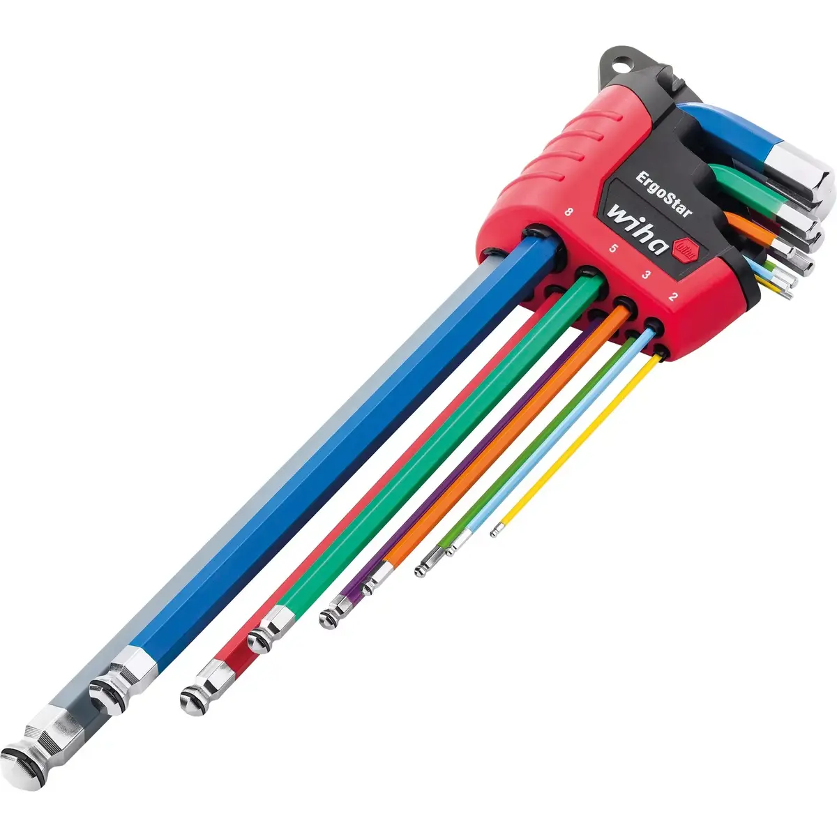 L‑atslēgas wiha ErgoStar 43850 — 9 gab. Photo 2