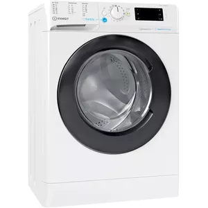 INDESIT Washing machine BWSE 71295X WBV EU Energy efficiency class B, Front loading, Washing capacity 7 kg, 1200 RPM, Depth 43.5 cm, Width 59.5 cm, Display, Big Digit, White