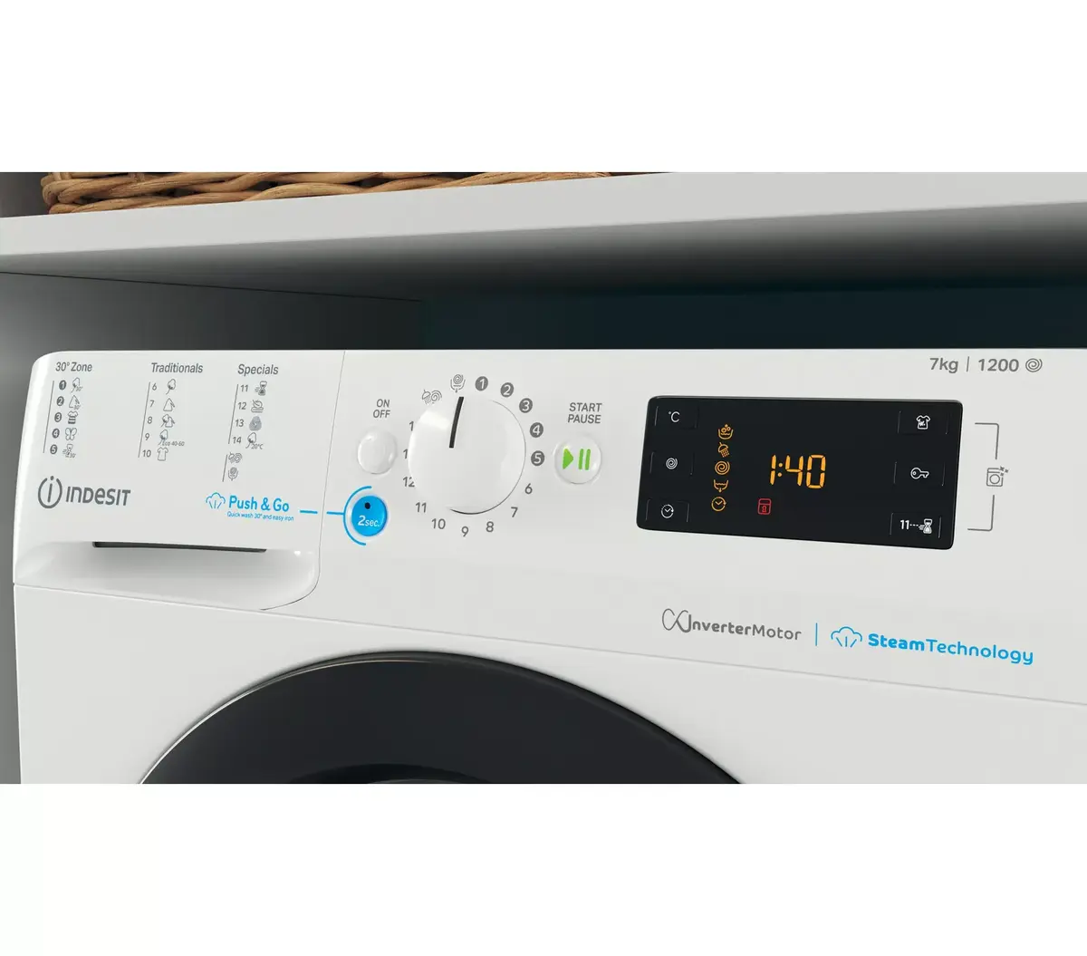 Стиральная машина INDESIT BWSE 71295X WBV EU Photo 4