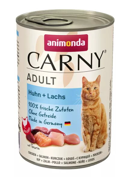 Konservēts kaķu barības animonda Carny Chicken