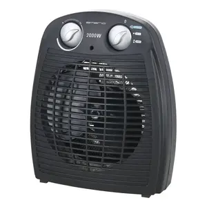 Elektriskais ventilatora sildītājs Emerio FH-106737.2 2000 W, iekštelpām, galdam/grīdai, melns