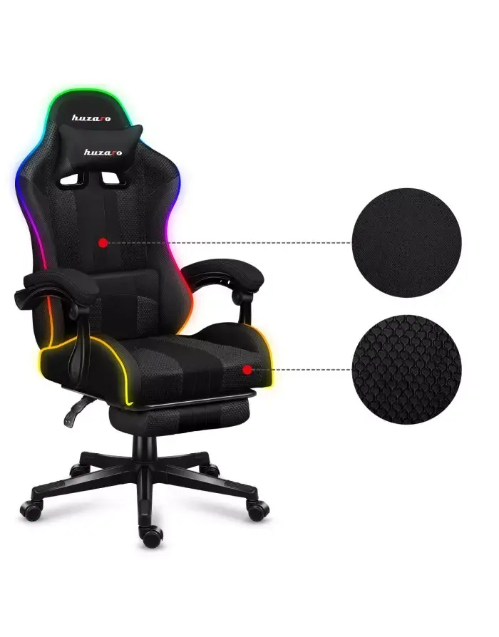 Игровое кресло huzaro FORCE 4.7 RGB Mesh Photo 9