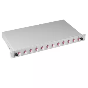 EFB Elektronik B71901L12OM4 fibre optic adapter LC Multi-mode Grey Violet