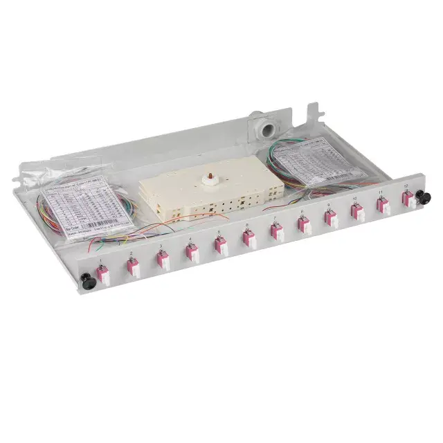 fibre optic adapter EFB Elektronik B71901L12OM4 Photo 3