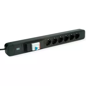 Распределитель питания Bachmann PRIMO 2 — 6x розеток CEE7/3 и 1x УЗО (MPN 350.005)