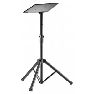 Manhattan TV Monitor Projector Laptop Mount Tripod Stand 13-32 inch VESA 75x75 100x100mm Max 15kg Height Adjustable Black