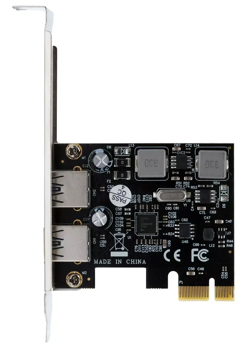EXSYS 2-Port USB 3.2 Gen 1 PCIe Card Photo 2