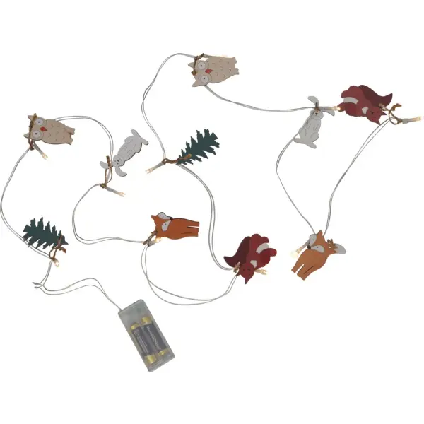 Gaismas dekorāciju virkne Star Trading Forest