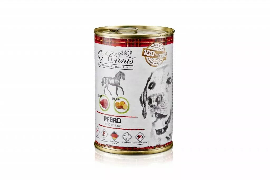 Mitrs suņu barības konservs o`canis Horse