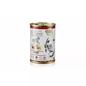 Влажный корм для собак o'canis Horse Meat with Potato 400 г — полноценный консервированный рацион для взрослых собак, 8.5% белка, 80% влаги