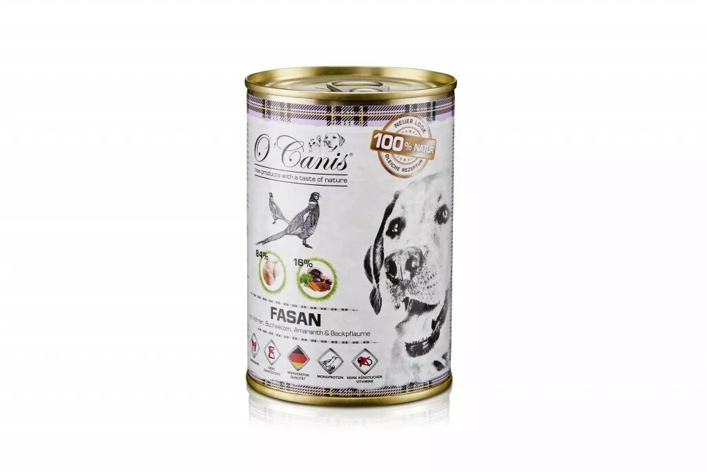 Mitrā barība suņiem o`canis Fazāns ar