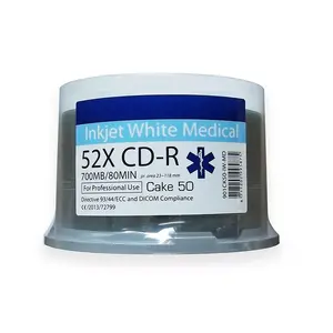 Traxdata CD-R 700 MB 52x — pack of 50 discs (TRCMED)
