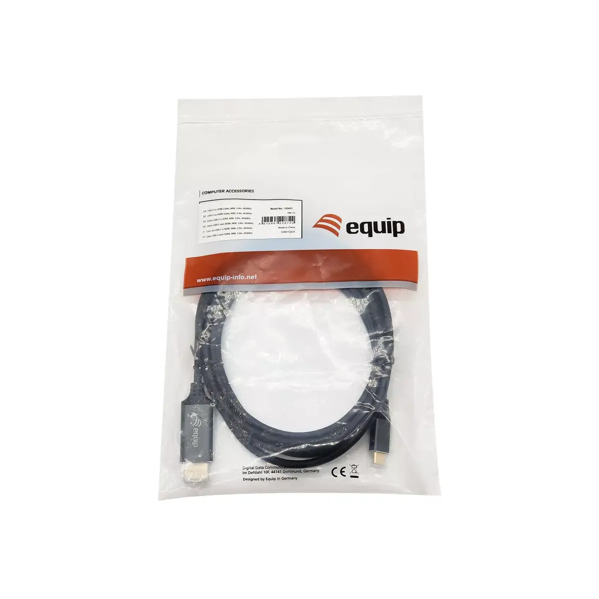 USB-C uz HDMI kabelis 133417 Photo 4