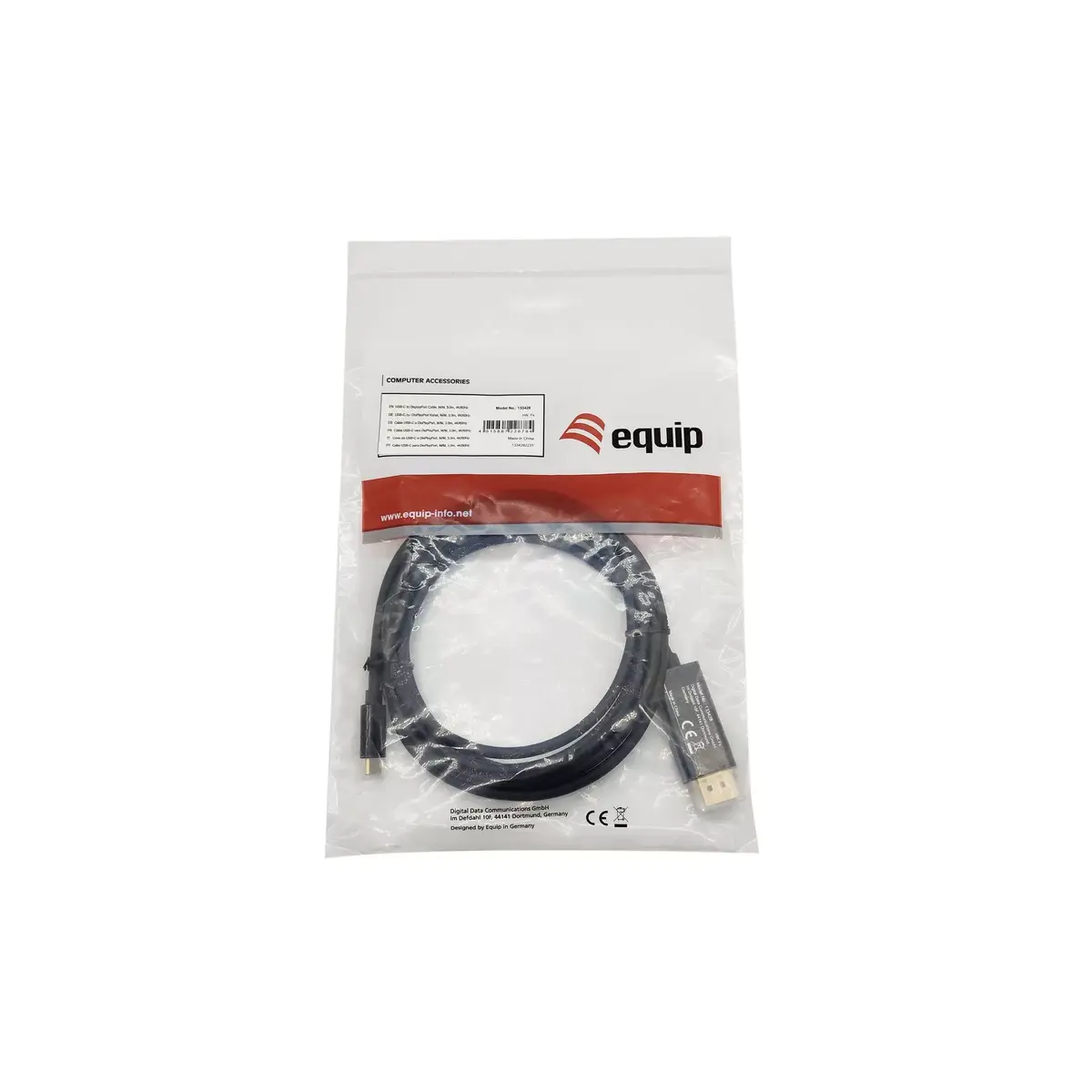 USB-C uz DisplayPort kabelis Equip 133428 Photo 4