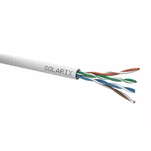 Сетевой кабель Solarix SXKD-5E-UTP-PVC UTP CAT5E 100м Черный