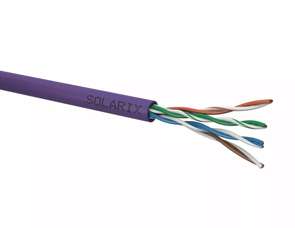 Instalācijas kabelis Solarix SXKD-5E-UTP-LSOH CAT5E UTP