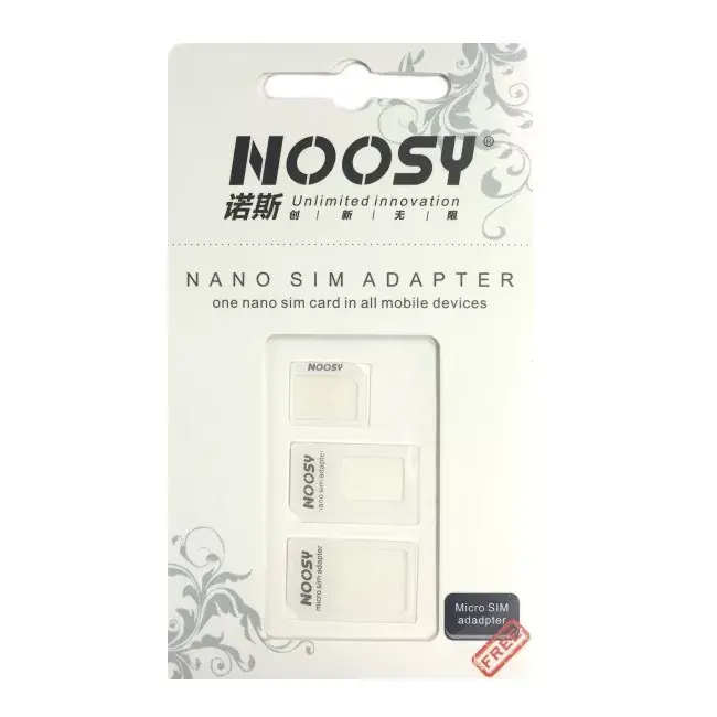 Набор адаптеров SIM noosy NOOSY-SIM-AD-3in1 Photo 2