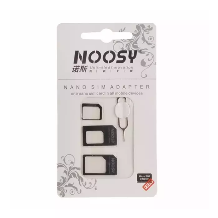 noosy NOOSY-SIM-AD-3in1/BK Photo 1