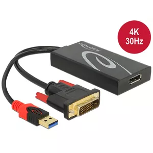 Кабель DVI 24+1 + USB-A/Displayport 20p DeLOCK Photo 1