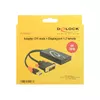 Kabelis DVI 24+1 + USB-A/Displayport 20p DeLOCK Photo 2