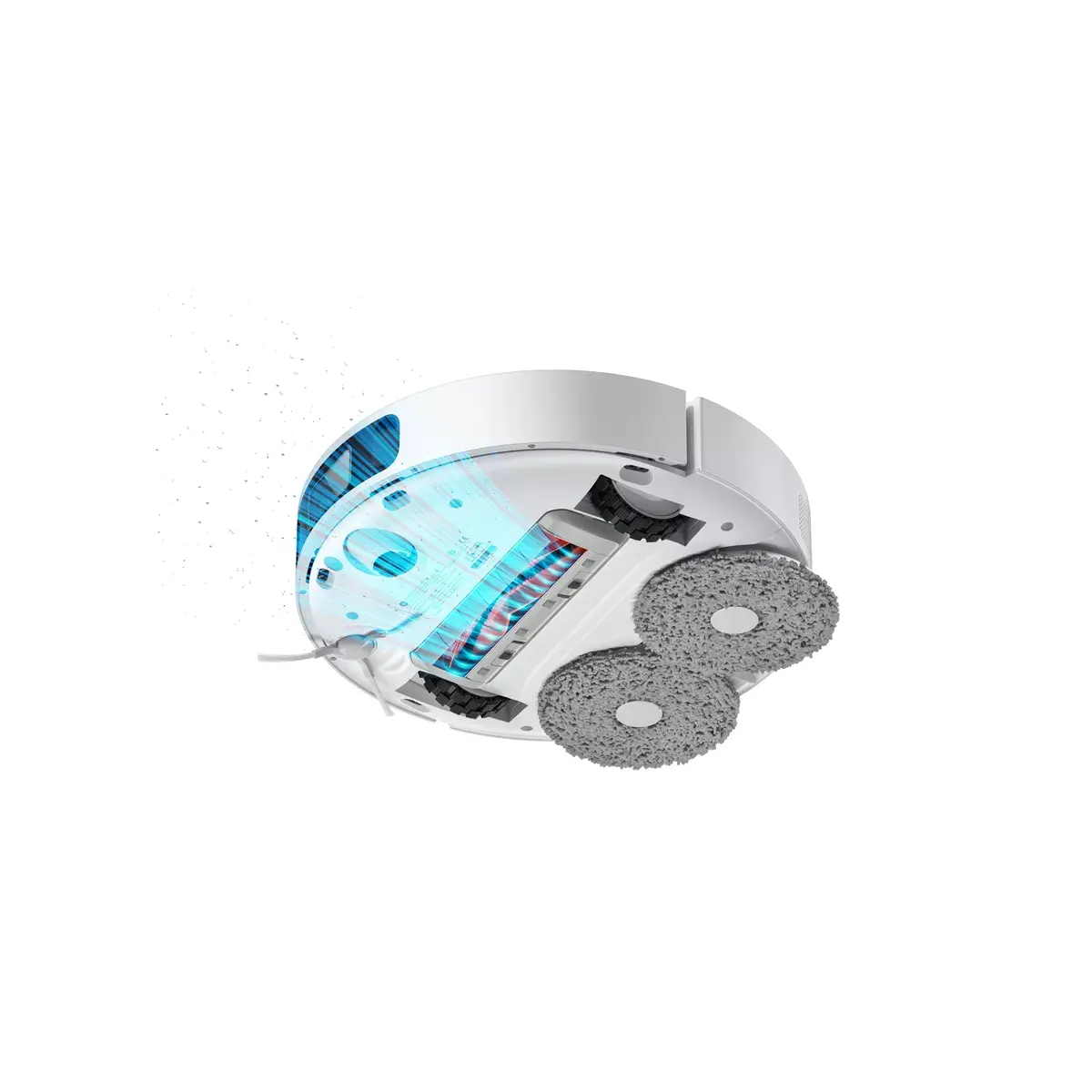 Xiaomi X10 Plus Combi White robot vacuum cleaner Photo 3