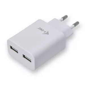 i-tec CHARGER2A4W mobile device charger Mobile phone White AC Indoor