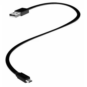 Micro USB cable iLike 30 cm Black — data and charging cable, Micro-B connector