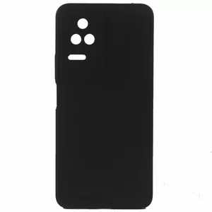 Чехол из софт-тач силикона Evelatus для Xiaomi POCO F4 — чёрный